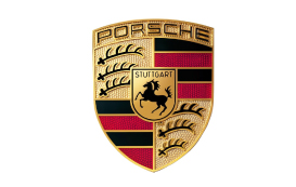 Logo de la marca automotriz Porsche