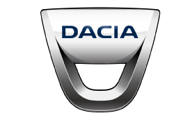 Logo de la marca automotriz Dacia