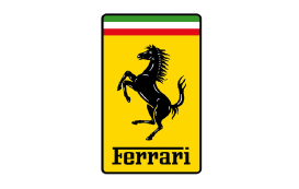 Logo de la marca automotriz Ferrari