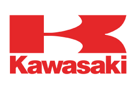 Logo de la marca automotriz Kawasaki